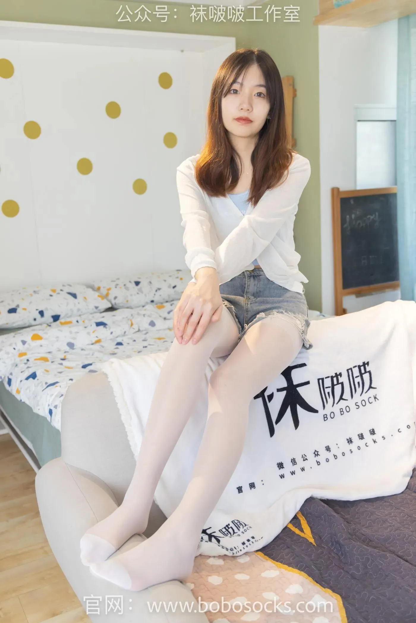 [BoBoSocks袜啵啵]NO.102 小甜豆-板鞋、白丝 [140P]插图8